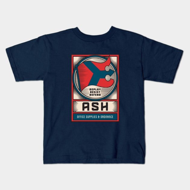 Ash Paladins Champion Logo Kids T-Shirt by dcmjs